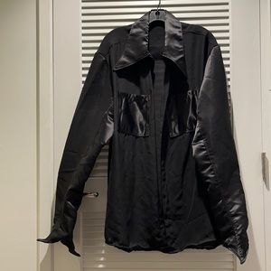 handmade unisex silk blouse I found in a boutique